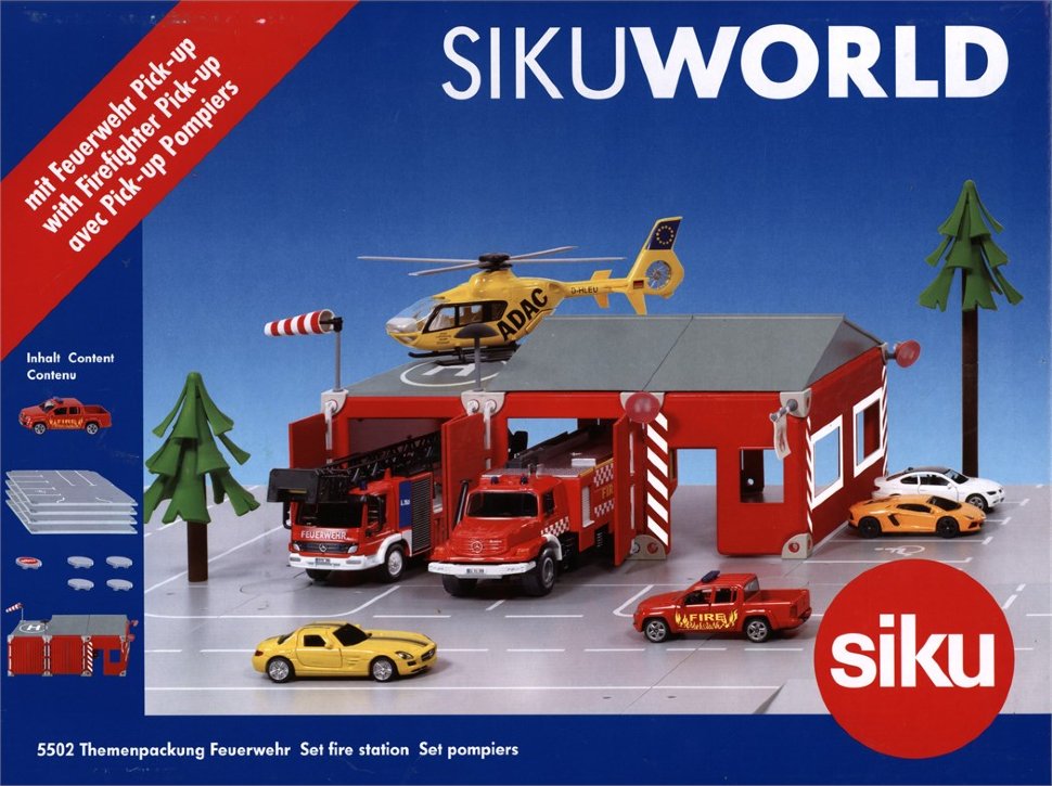 Игровой набор Пожарная бригада- Siku World  